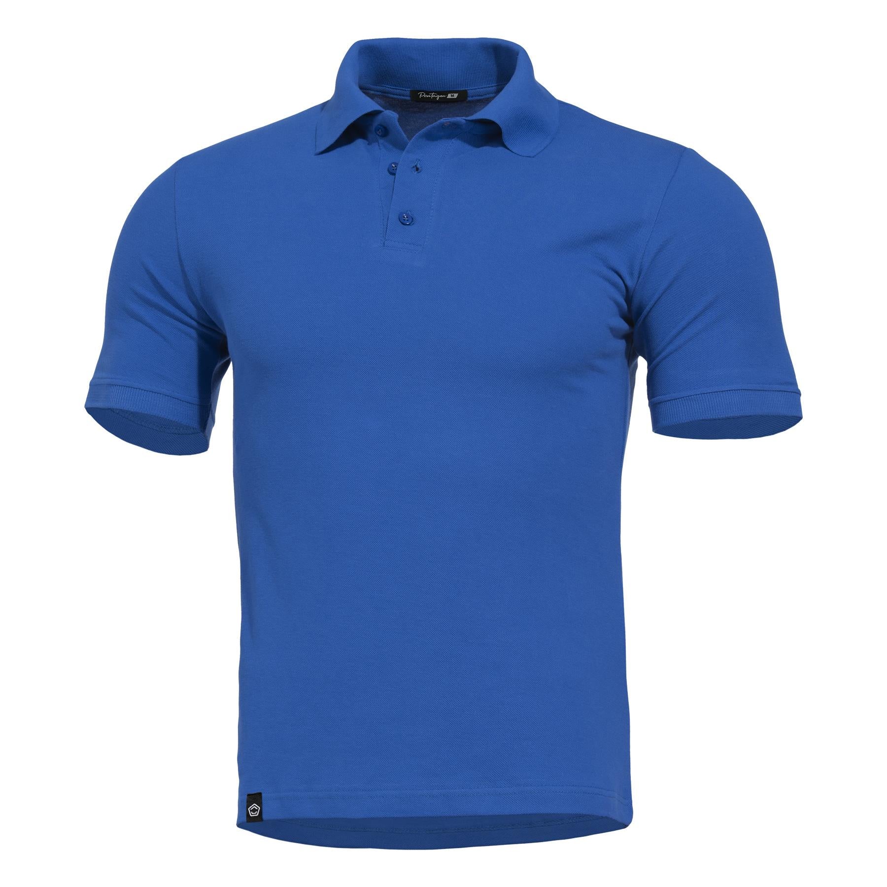 Tricou Sierra Polo Shirt Liberty Blue Pentagon Tactical - Performanță și Ventilație Optimă în orice Mediu