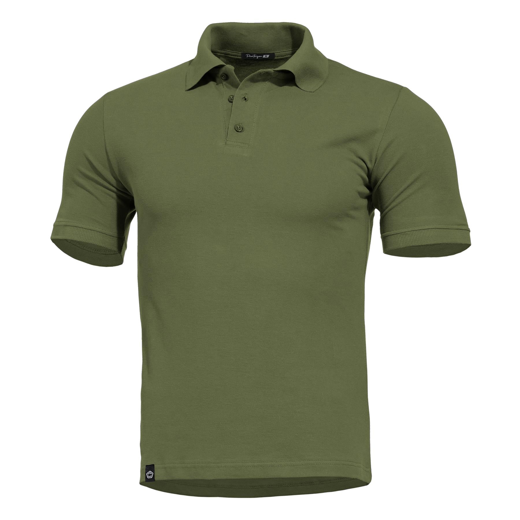 Tricou Sierra Polo Shirt Olive Green Pentagon Tactical - Performanță și Ventilație Optimă în orice Mediu