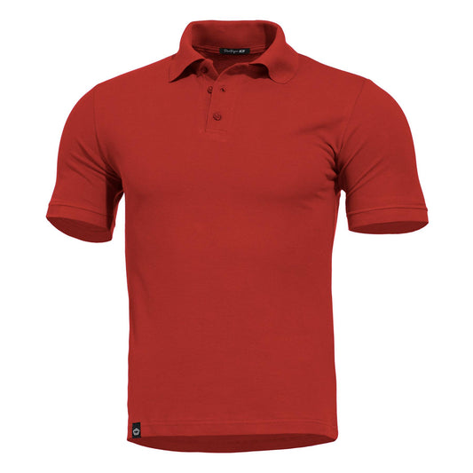 Tricou Sierra Polo Shirt Red Pentagon Tactical - Performanță și Ventilație Optimă în orice Mediu