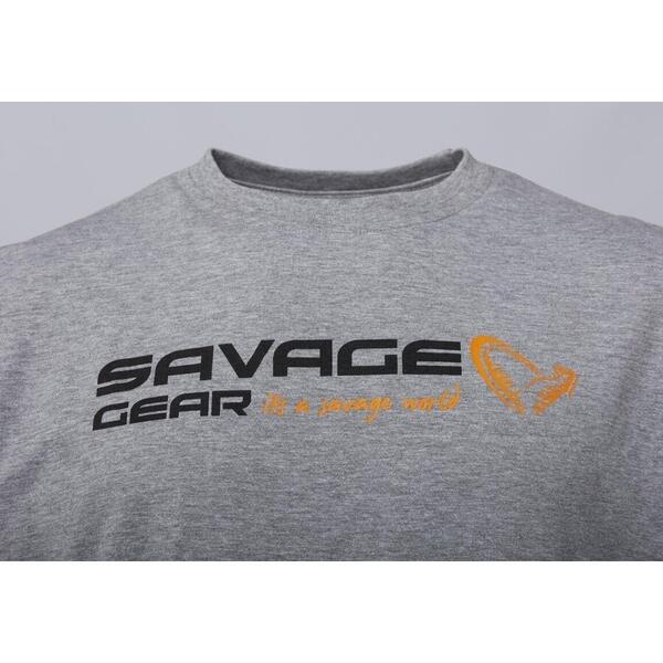 Tricou Signature Logo Savage Gear - Confort, Stil Pescuit - 4