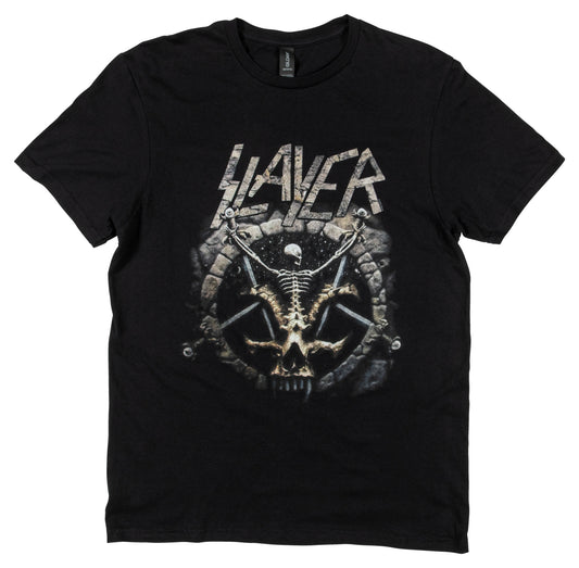 Tricou Slayer Divine Intervention - Bumbac, Guler Rotund