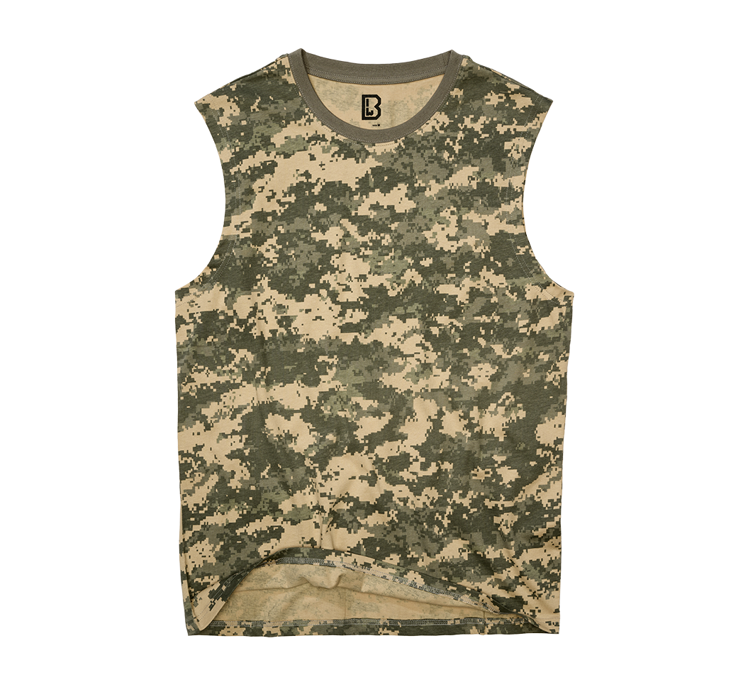 Tricou sleeveless At Digital Brandit - Libertate de Miscare