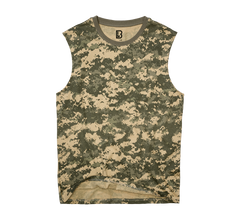 Tricou sleeveless At Digital Brandit - Libertate de Miscare