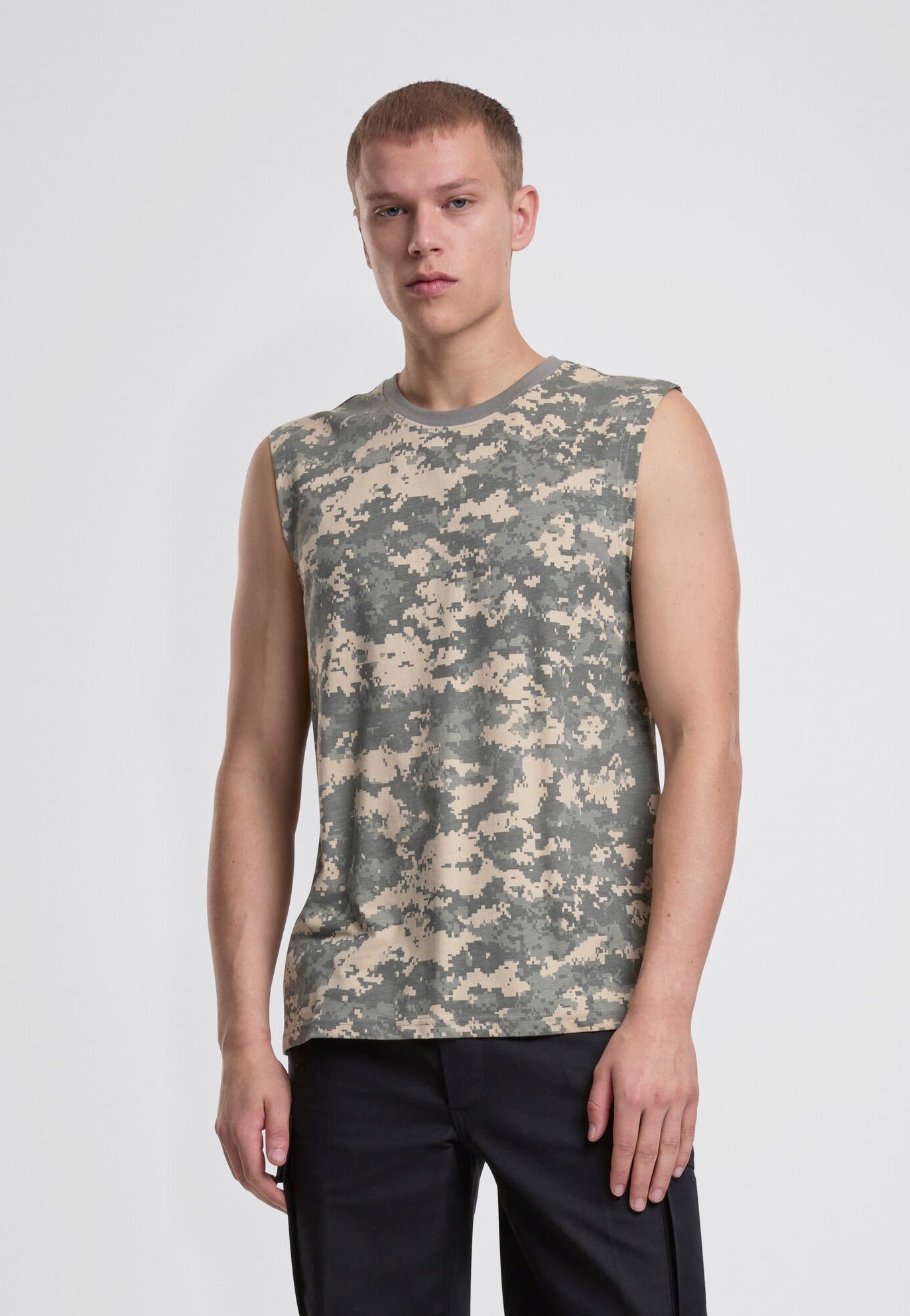 Tricou sleeveless At Digital Brandit - Libertate de Miscare