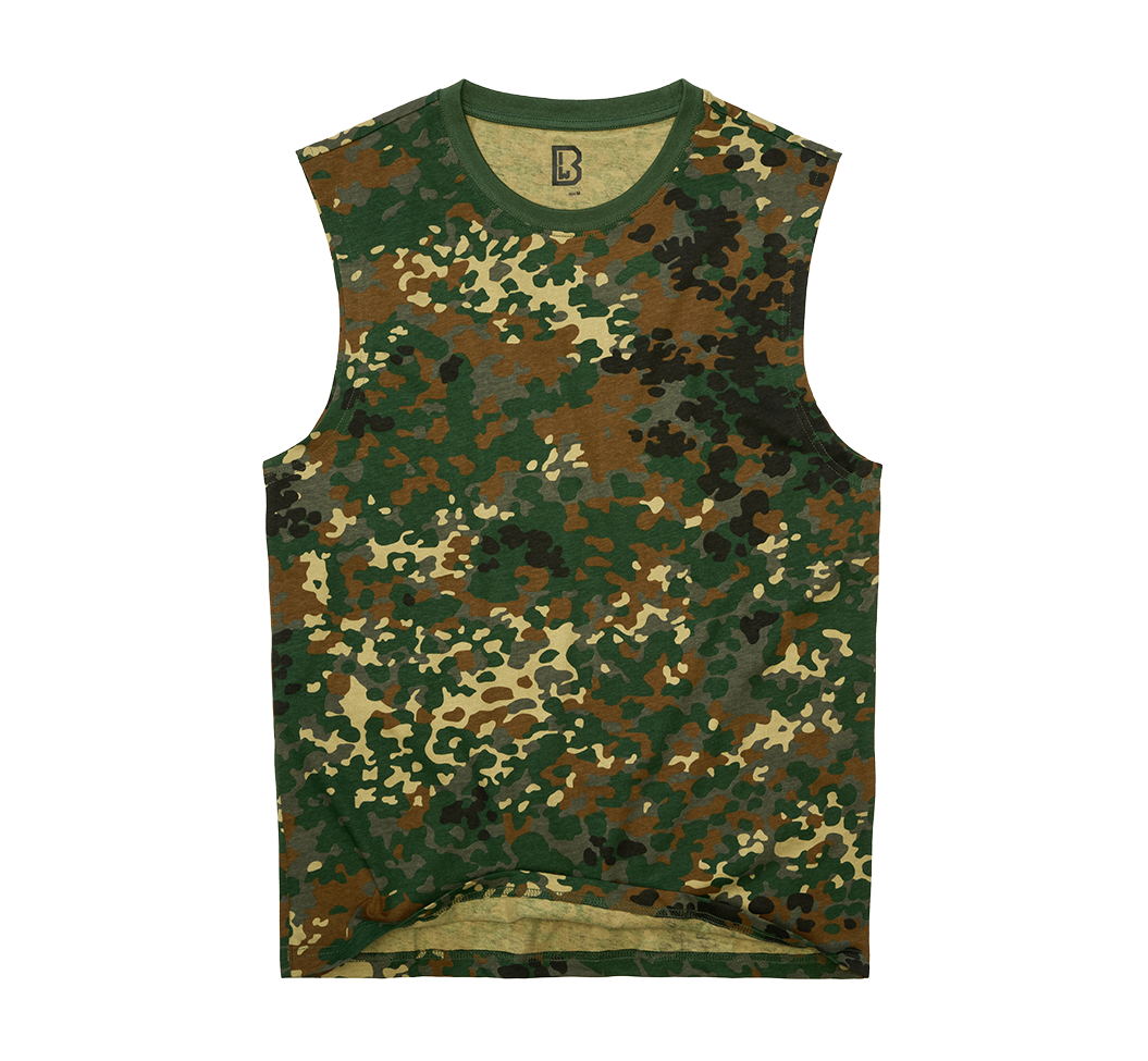 Tricou sleeveless Flecktarn Brandit - Confort Optim