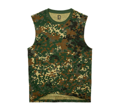 Tricou sleeveless Flecktarn Brandit - Confort Optim