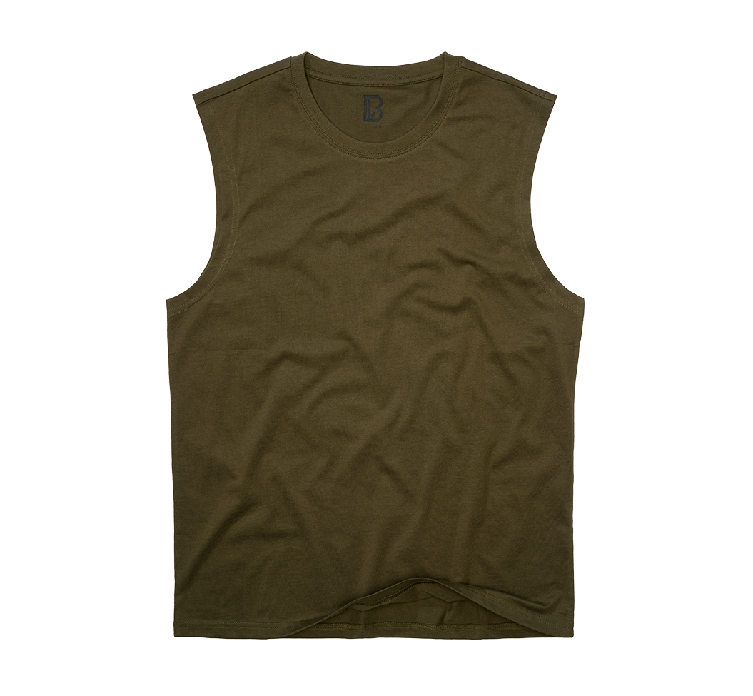 Tricou sleeveless Olive Brandit - Confort Tactic Zilnic