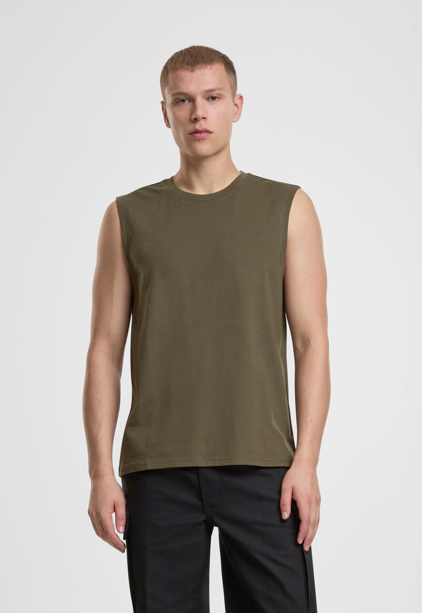 Tricou sleeveless Olive Brandit - Confort Tactic Zilnic