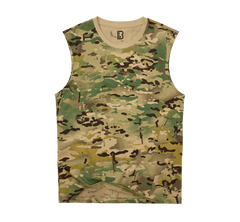 Tricou sleeveless Tactical Camo Brandit - Libertate de Mișcare