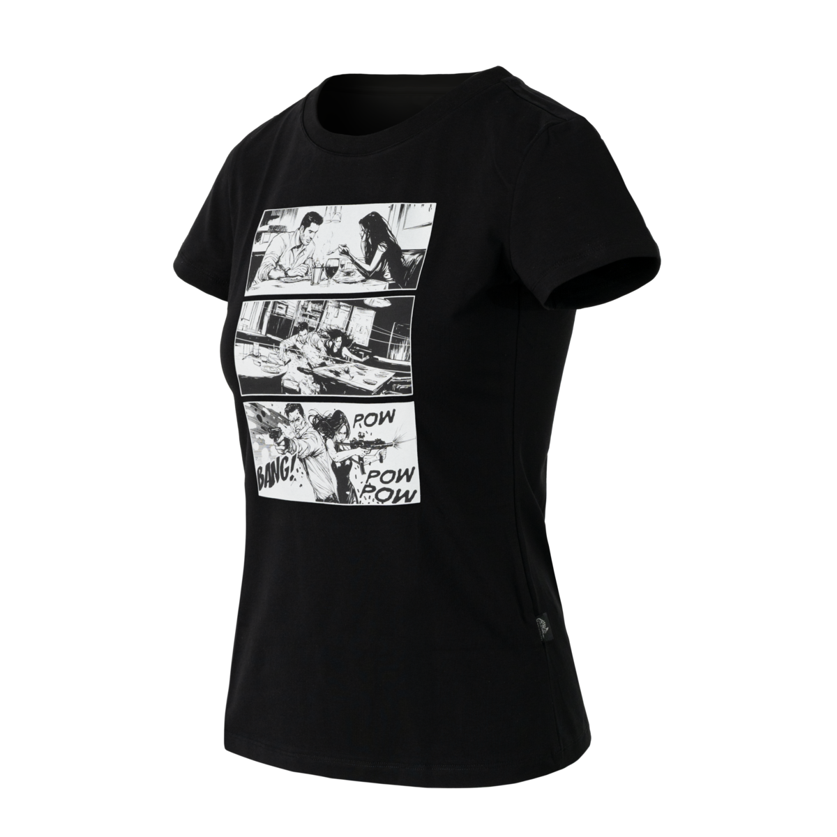 Tricou Slim Helikon-Tex Femei Bumbac Negru