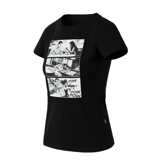 Tricou Slim Helikon-Tex Femei Bumbac Negru