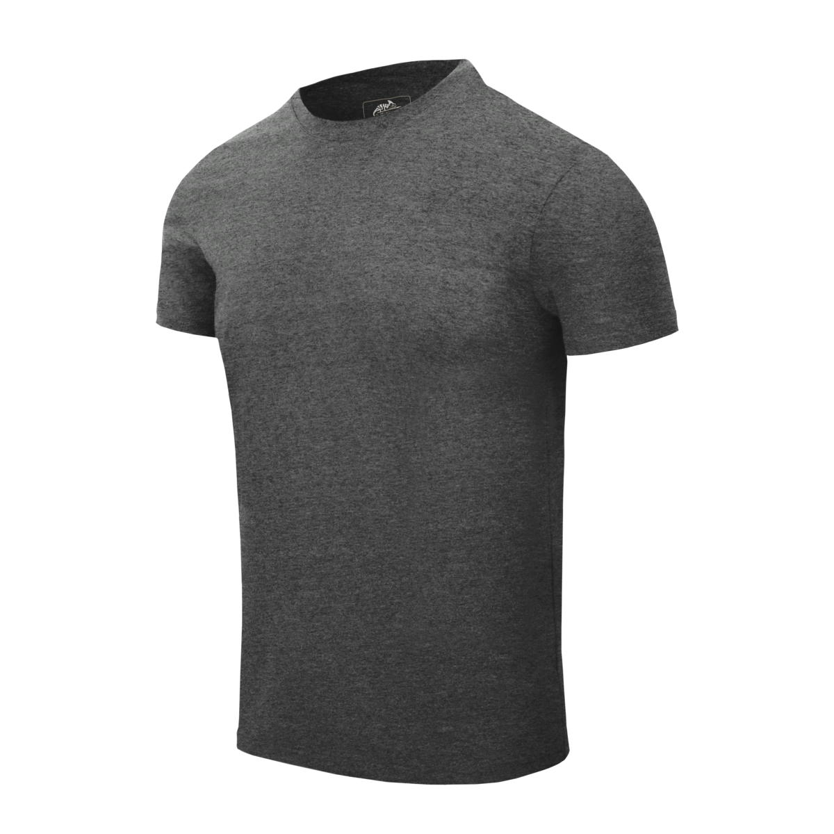 Tricou Slim Helikon-Tex Melange Black-Grey Confortabil