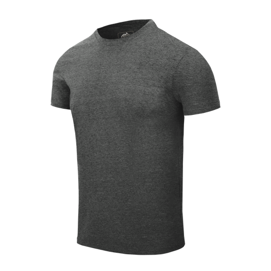 Tricou Slim Helikon-Tex Melange Black-Grey Confortabil