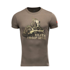 Tricou Sniper M-Tac - Olive, Bumbac Elastic, 'Death From Afar'