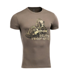 Tricou Sniper M-Tac - Olive, Bumbac Elastic, 'Death From Afar'