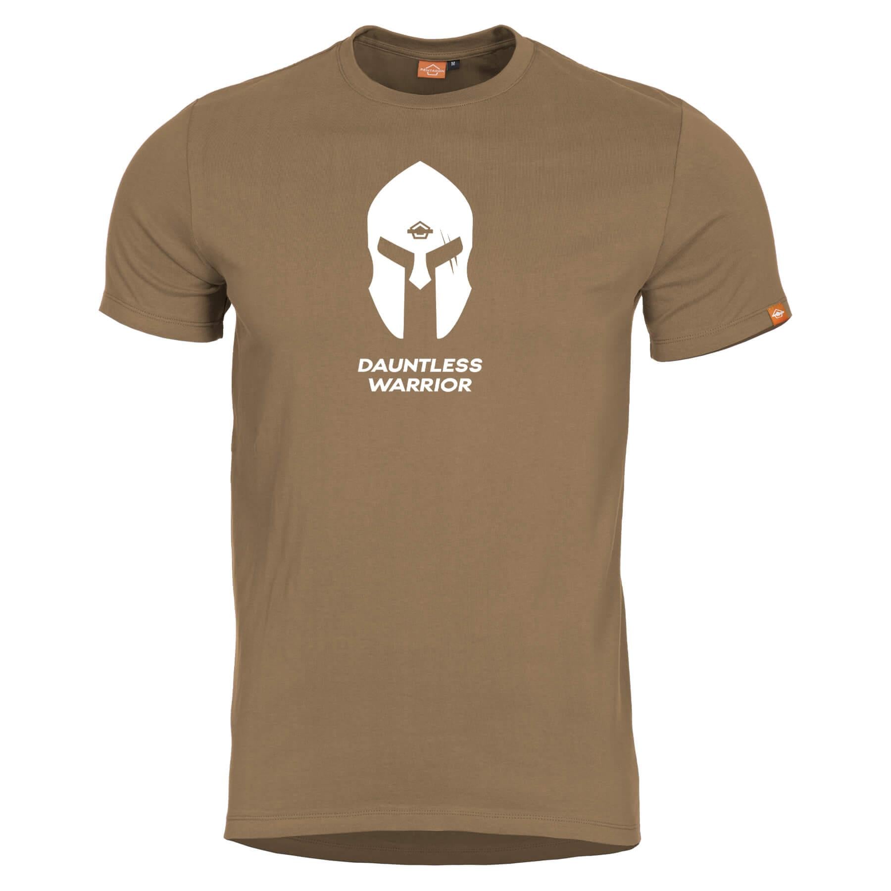 Tricou Spartan Helmet -Sh Coyote Pentagon Tactical - Protecție Superioră și Confort Strategic