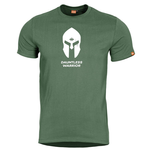 Tricou Spartan Helmet -Sh Olive Green Pentagon Tactical - Protecție Superioră în Medii Ostile