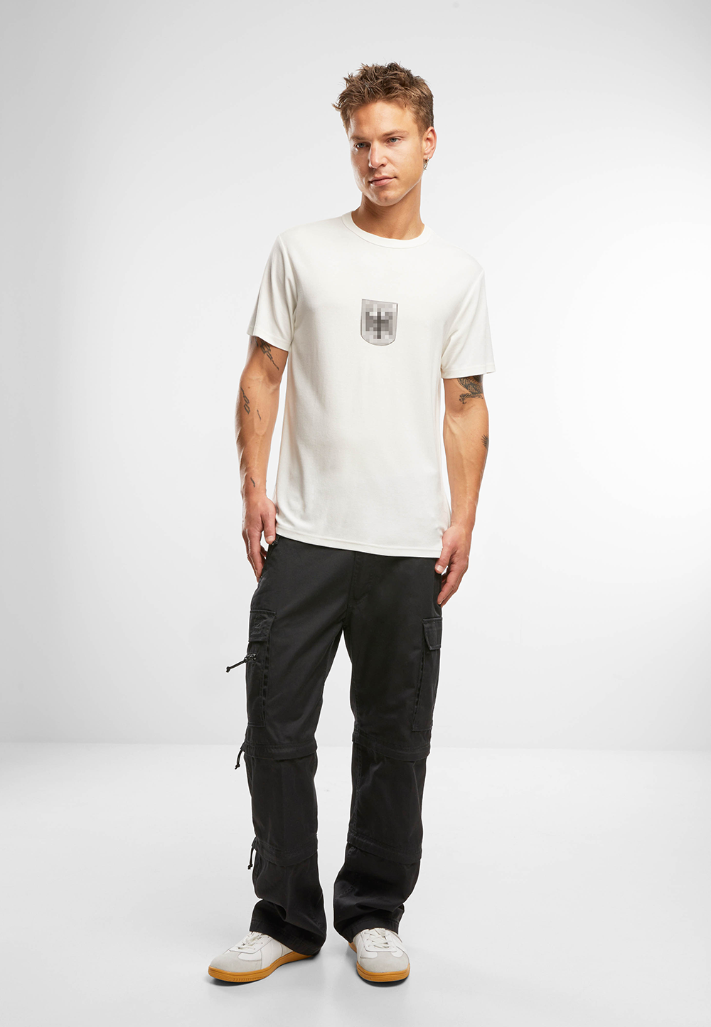 Tricou Sport BW Alb Brandit - Confort Superior Zilnic