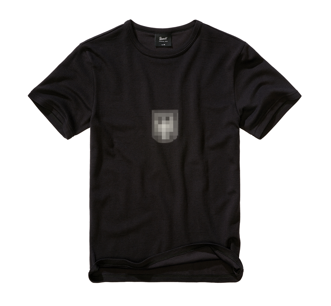 Tricou Sport BW Negru Brandit - Confort Tactic Zilnic