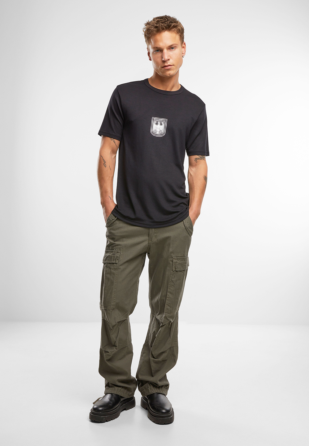 Tricou Sport BW Negru Brandit - Confort Tactic Zilnic