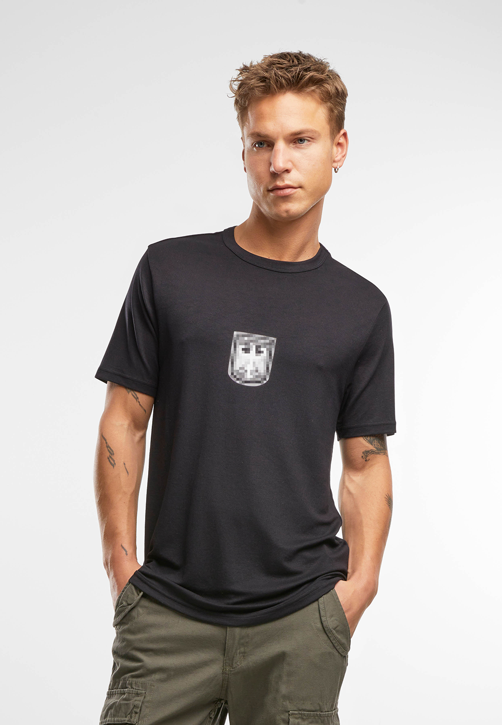 Tricou Sport BW Negru Brandit - Confort Tactic Zilnic