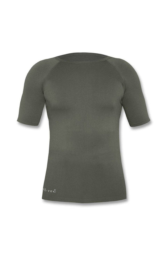 Tricou Sport Mil-Tec – 92% Nailon, 8% Elastan, Oliv
