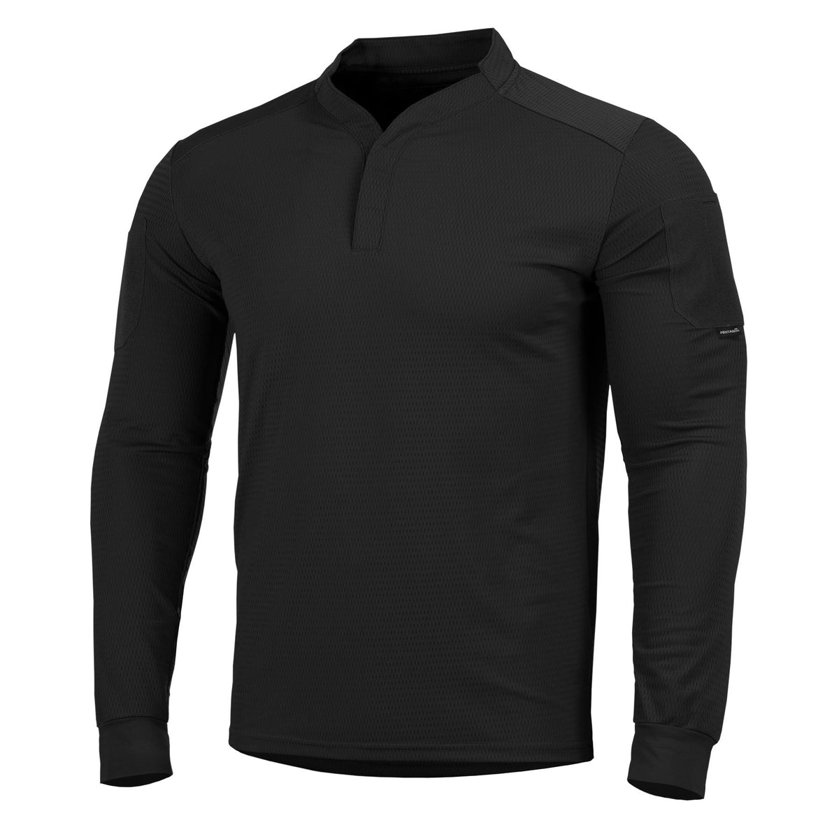 Tricou Squadforce Rugby Shirt Black Pentagon Tactical - Performanță și Protecție Tactică Superioară