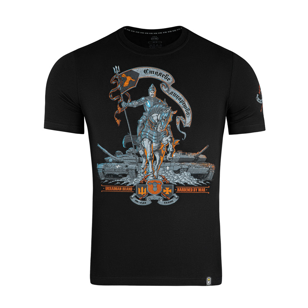 Tricou Steel Knight M-Tac - Cavalerul de Oțel (Negru)