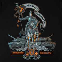 Tricou Steel Knight M-Tac - Cavalerul de Oțel (Negru)