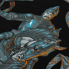 Tricou Steel Knight M-Tac - Cavalerul de Oțel (Negru)
