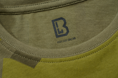 Tricou Swedish Camo/Olive/Blue Copii Brandit - Aventura Zilnica