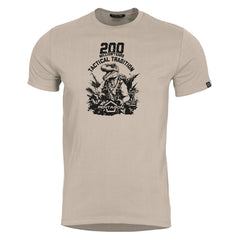 Tricou T-Rex T-Shirt Khaki Pentagon Tactical - Performanță și Ventilație Optimă în orice Mediu