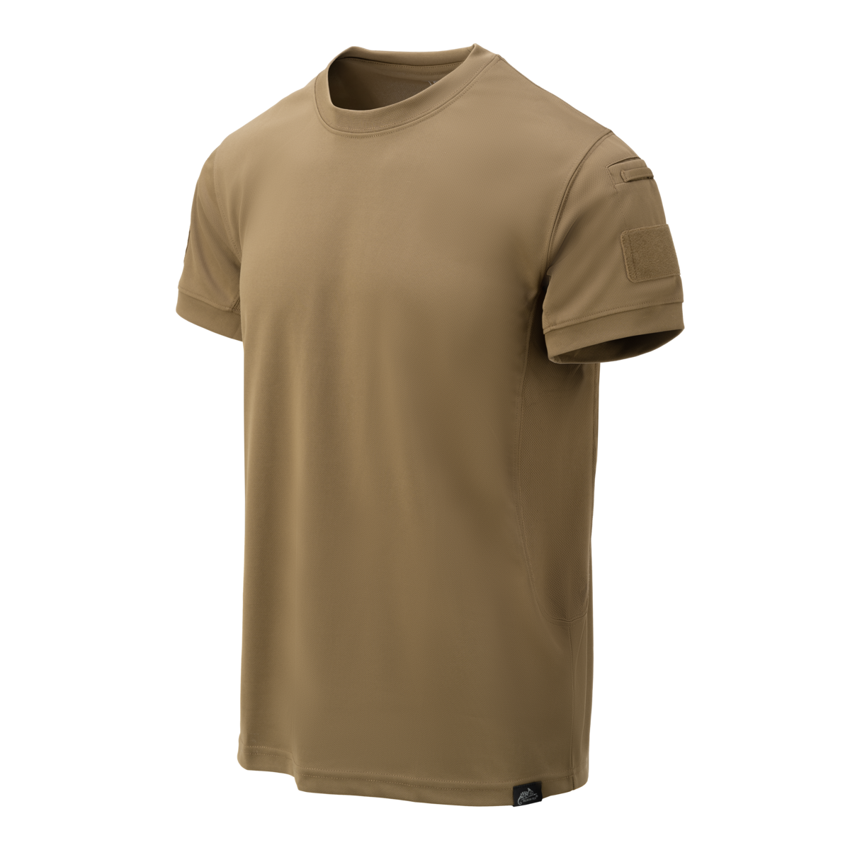 Tricou Tactic Helikon-Tex TopCool Lite Coyote cu Buzunare pe Brațe
