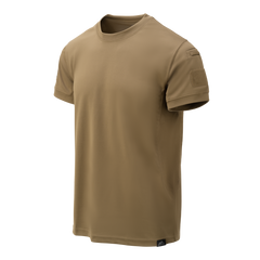 Tricou Tactic Helikon-Tex TopCool Lite Coyote cu Buzunare pe Brațe