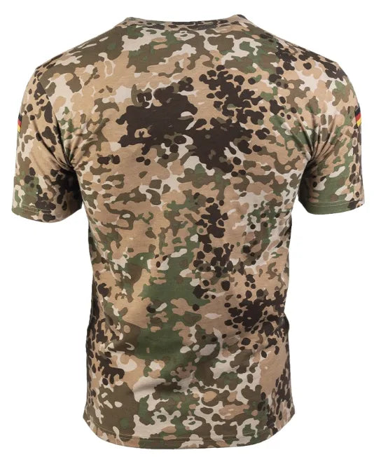 Tricou Tactic Mil-Tec Tropical cu Steag Germania – vedere din spate