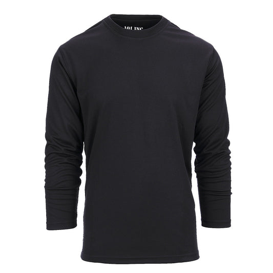 Tricou Tactic Quick Dry Mânecă Lungă Negru - Performanță Superioră
