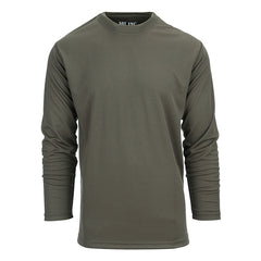 Tricou Tactic Quick Dry Mânecă Lungă Verde - Confort Uscat și Libertate de Mișcare