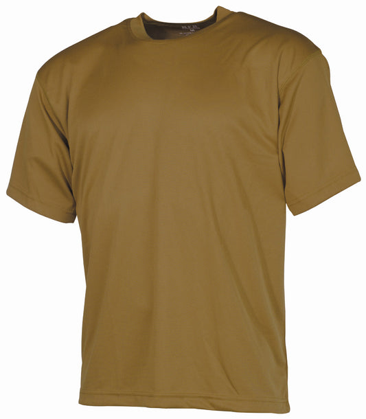 Tricou Tactical Coyote Tan MFH - Uscare Rapidă, Respirabil