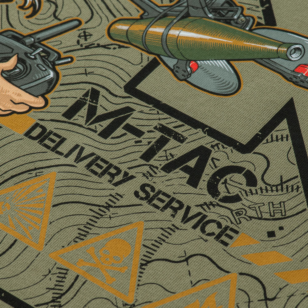 Tricou Tactical Girl Delivery Service M-Tac - Olive Deschis