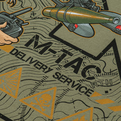 Tricou Tactical Girl Delivery Service M-Tac - Olive Deschis