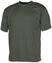Tricou Tactical Oliv MFH - Uscare rapidă, Respirabil