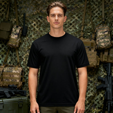 Tricou Tactical Quickdry Black