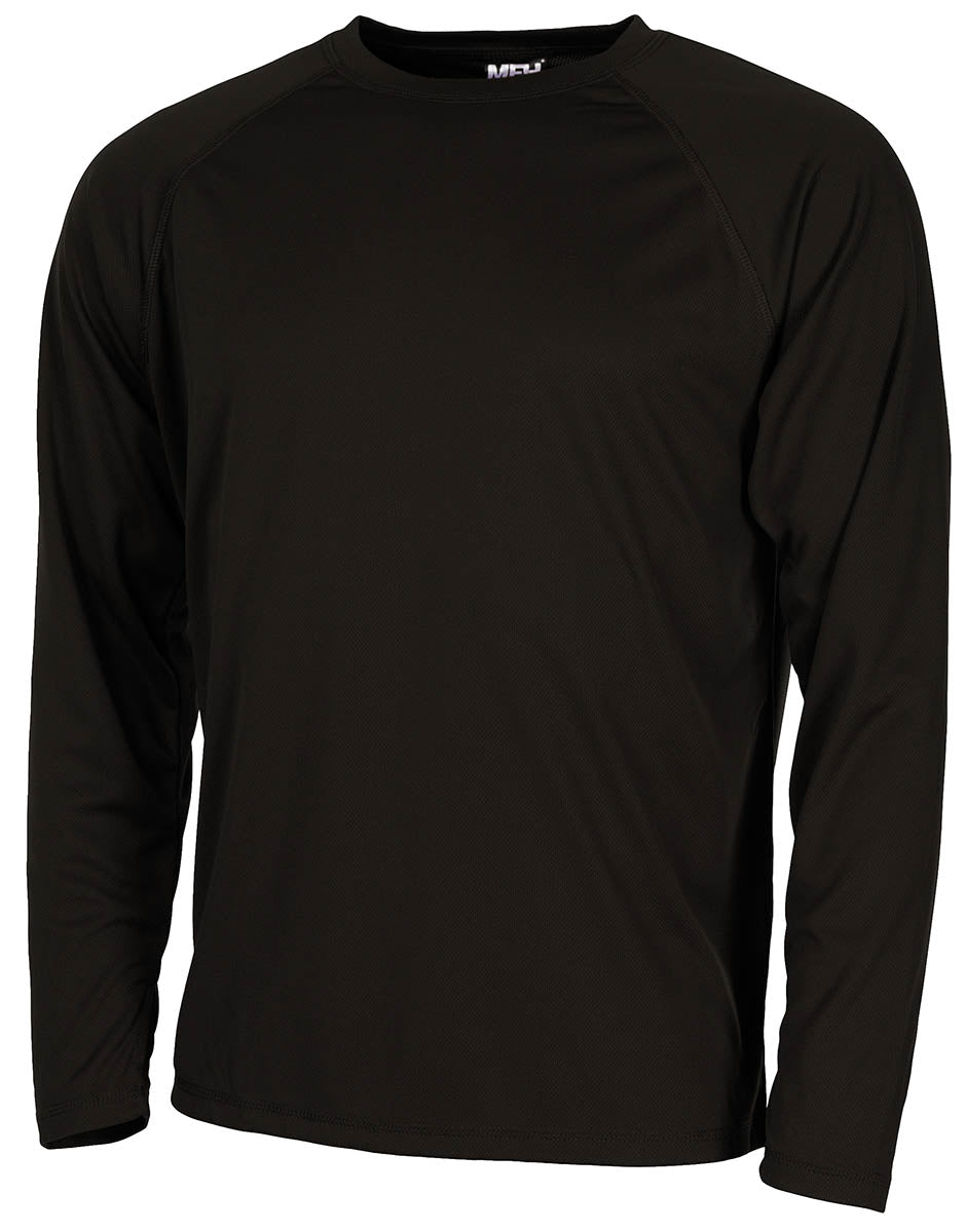 Tricou Termic US Level I GEN III Negru MFHProfessional - 100% Poliester, 130 g/m²