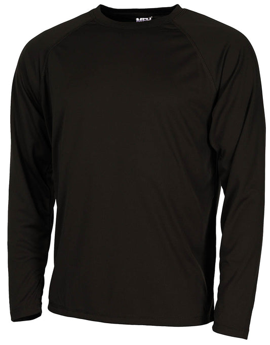 Tricou Termic US Level I GEN III Negru MFHProfessional - 100% Poliester, 130 g/m²
