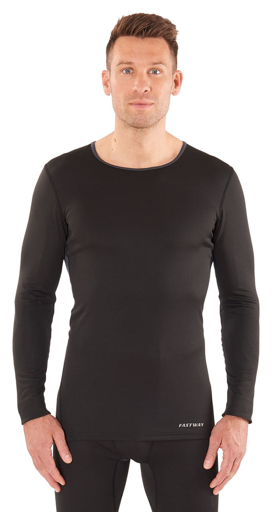 Tricou Termo Bărbați Coolmax Fastway - Respirabil, Uscare Rapidă