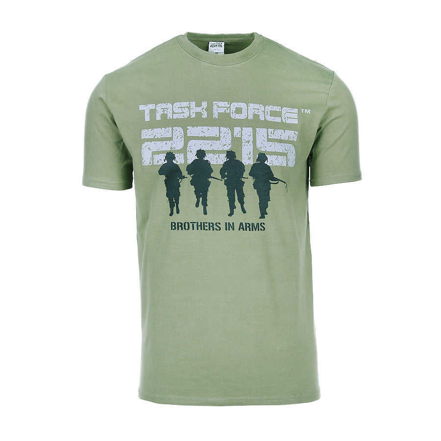 Tricou TF-2215 Brothers in Arms Verde TF-2215 - Confort Tactic Premium