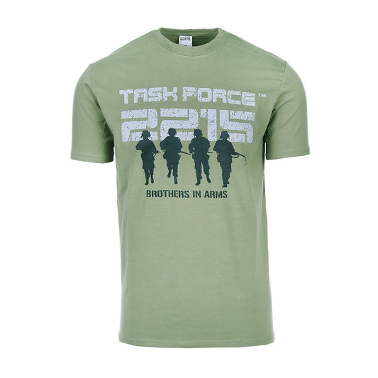 Tricou TF-2215 Brothers in Arms Verde TF-2215 - Confort Tactic Premium