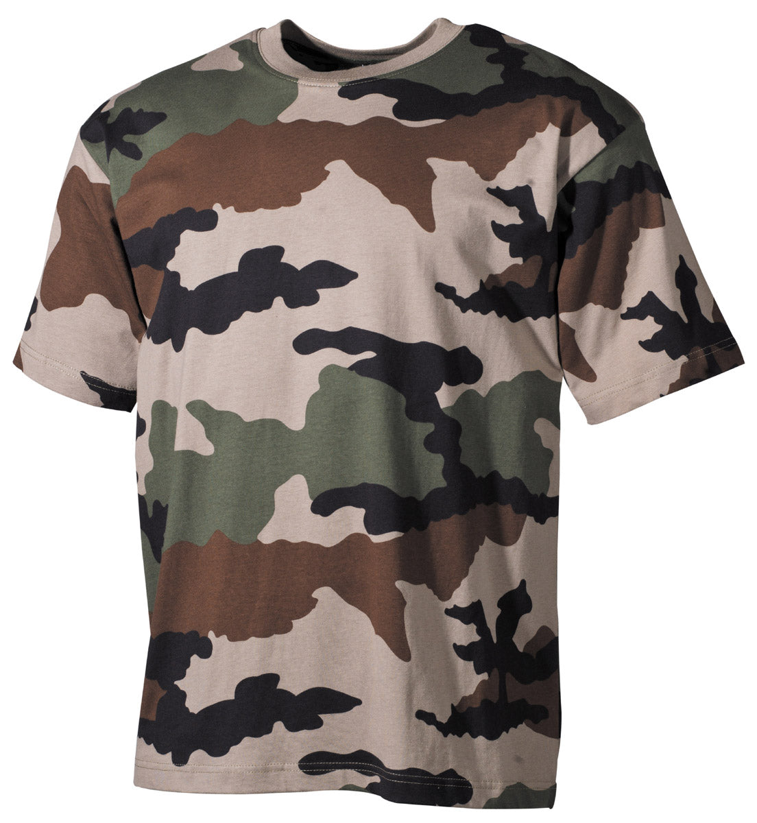 Tricou US Army Camo CCE MFH - 100% Bumbac, 170g/m²