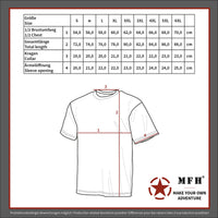 Tricou US Army Woodland MFH - 100% Bumbac, 170g/m²