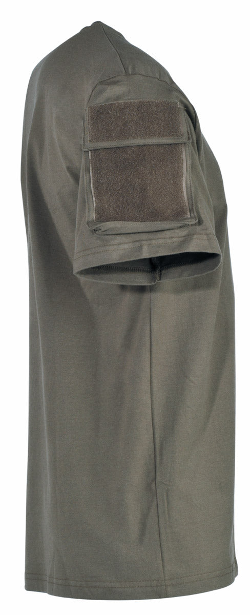 Tricou US cu Buzunare Oliv MFH - 100% Bumbac, 170g/m²